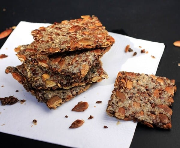 Homemade Multi-Seed Crackers